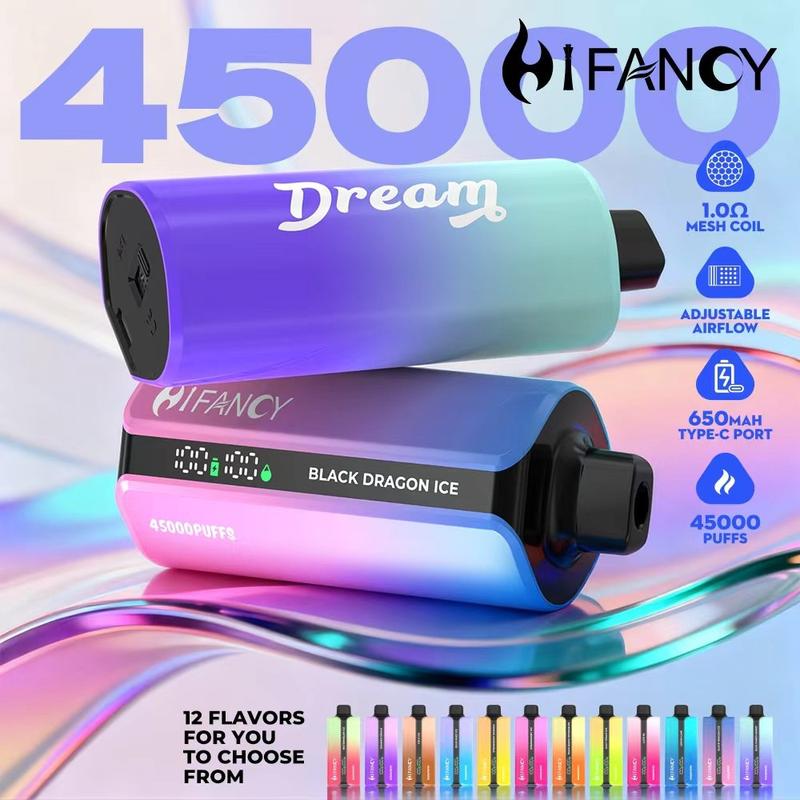 HIFANCY Dream 45K angled view gradient design adjustable airflow