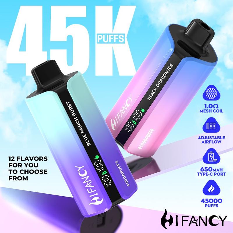 HIFANCY Dream 45000 Puffs two devices 650mAh mesh coil Type-C