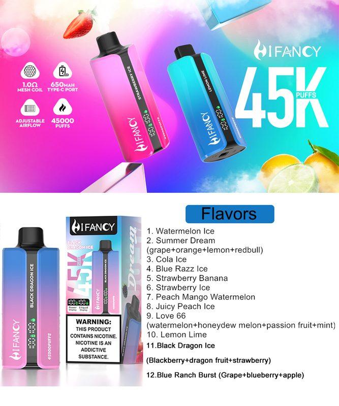 45K Dream flavors