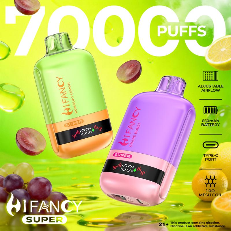HIFANCY 60000 Puffs Disposable Vape Wholesale Europe