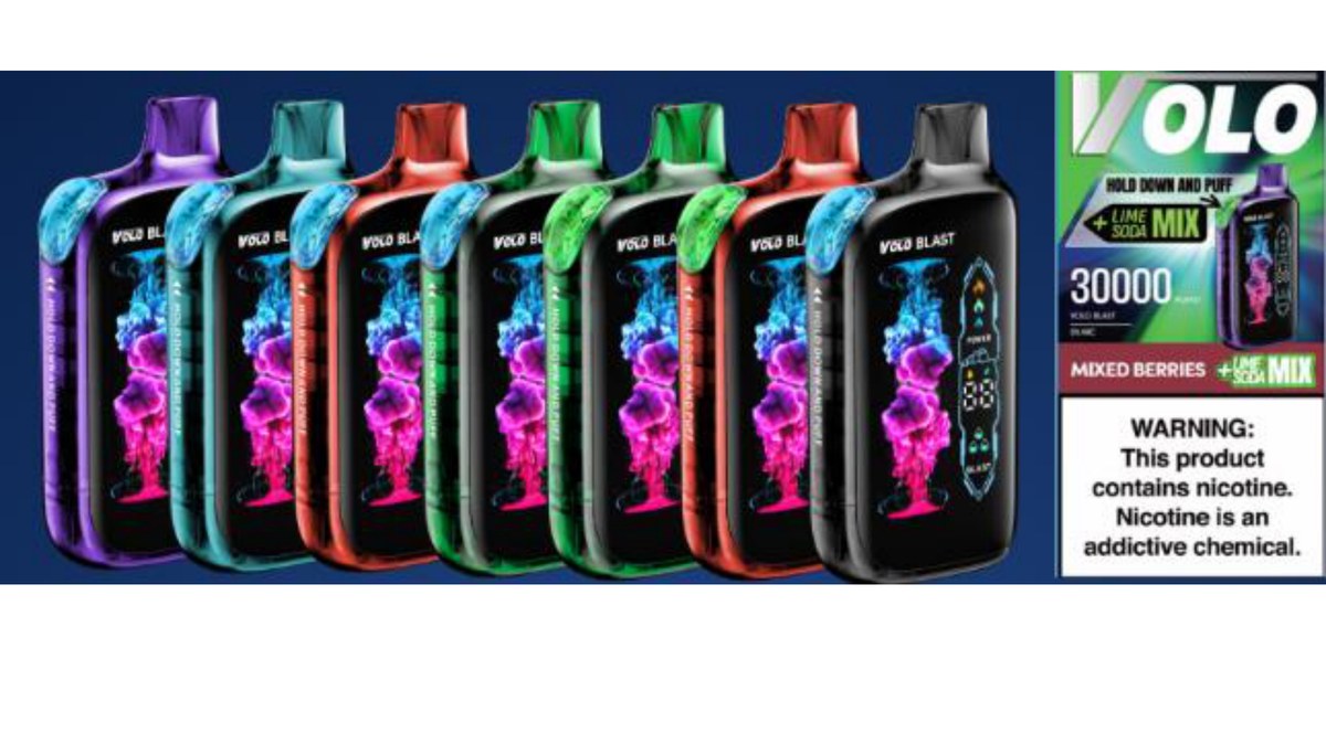 WAKA VOLO 30000 Puffs Disposable Vape Wholesale EU - 3D Smoke Animation MIX Dual Flavour 15 Flavors