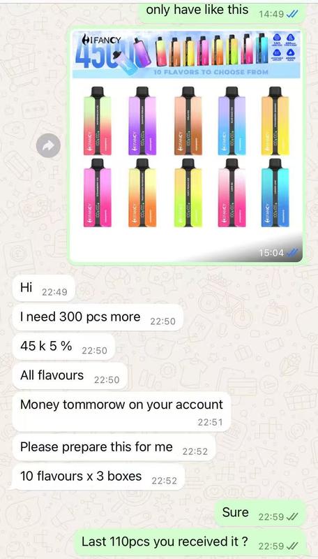 Customer reordering 45K 300pcs